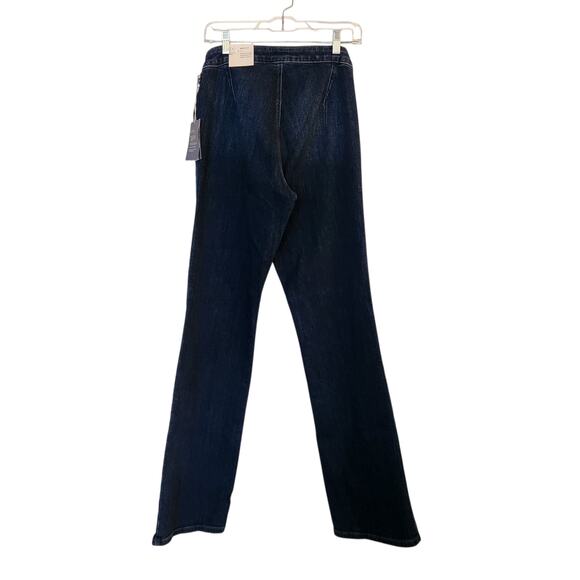 Universal Thread Adaptive Mid Rise Bootcut Jeans in Dk Blue Wash Size 12 NWT - Picture 2 of 12